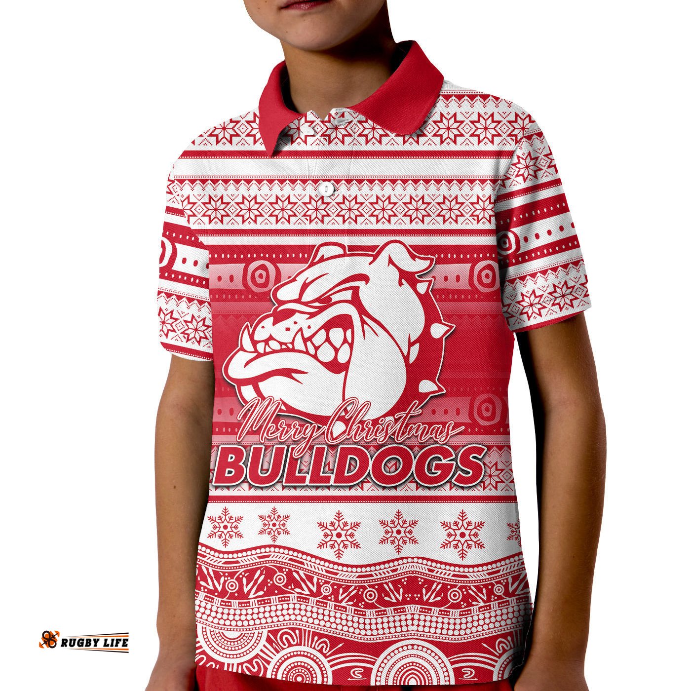 South Fremantle Football Club Polo Shirt KID ChristmasStyle