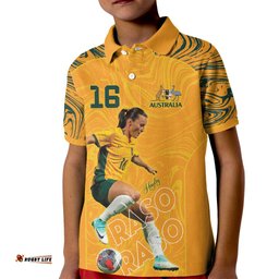Hayley Raso Australia Matildas Kid Polo Shirt