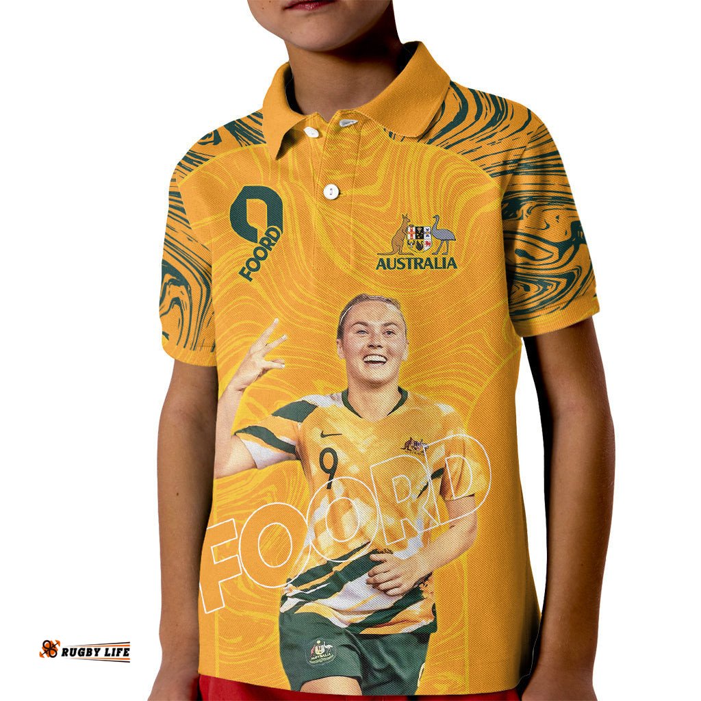 Caitlin Foord Australia Matildas Kid Polo Shirt
