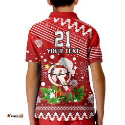 Custom Renegades BBL Kid Polo Shirt Christmas Vibe-