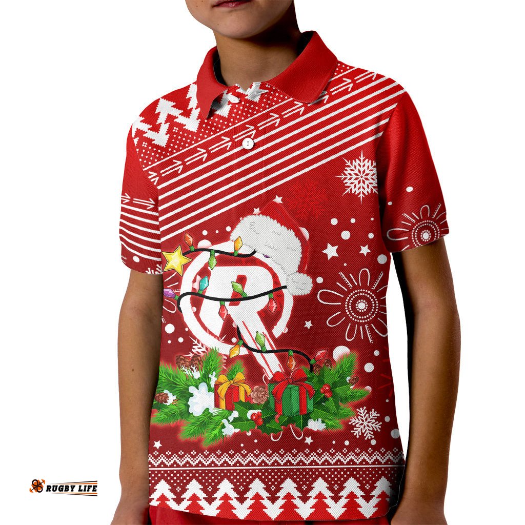 Custom Renegades BBL Kid Polo Shirt Christmas Vibe-