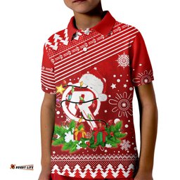 Custom Renegades BBL Kid Polo Shirt Christmas Vibe-