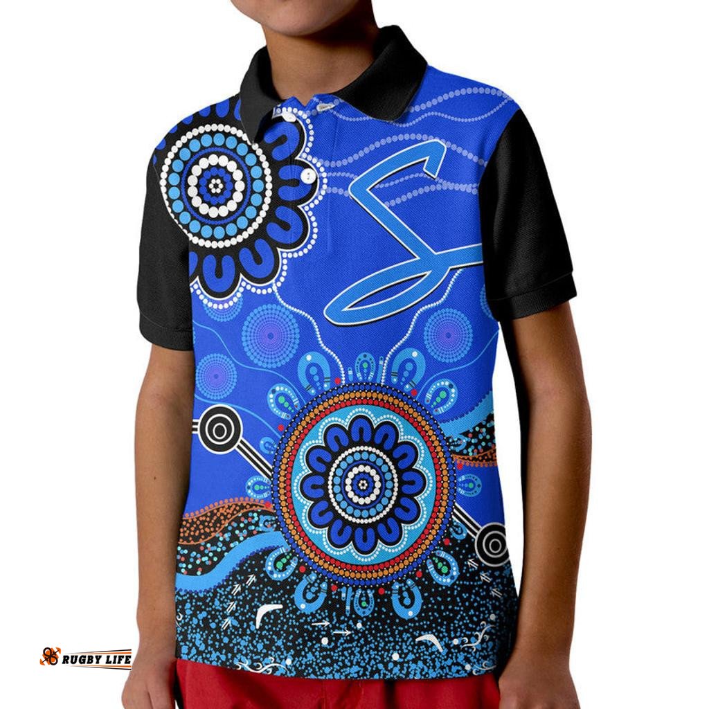 Adelaide Strikers Kid Polo Shirt Cricket Indigenous Aboriginal