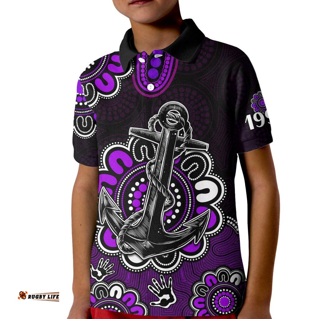 AFL Fremantle Dockers 1994 Aboriginal Kid Polo Shirt