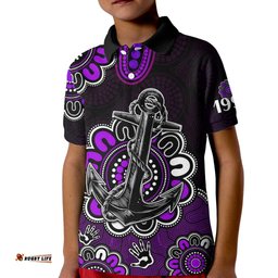 AFL Fremantle Dockers 1994 Aboriginal Kid Polo Shirt