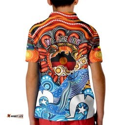 Aboriginal And Torres Strait Islands Kid Polo Shirt We Are One