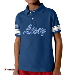 Dominican Tigres del Licey Kid Polo Shirt Authentic No3