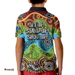 Naidoc WeekPolo Shirt KID Indigenous Style