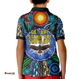 NAIDOCPolo Shirt KID Get Up Stand Up Show Up