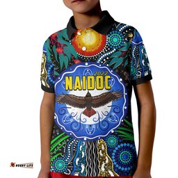 NAIDOCPolo Shirt KID Get Up Stand Up Show Up