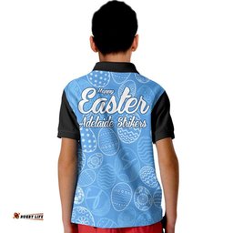 Adelaide Strikers Cricket Happy Easter Day Kid Polo Shirt Simple Style