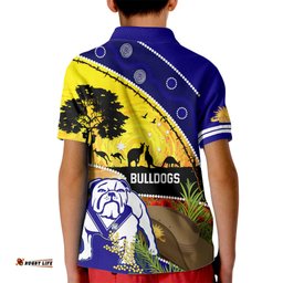 Bulldogs ANZAC Day Kid Polo Shirt Rosemary Starring Night Style