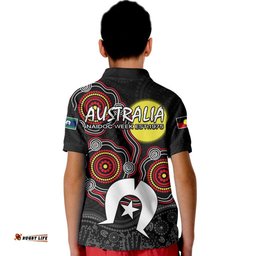 NAIDOC Kid Polo Shirt Aboriginal and Torres Strait Islander