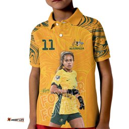 Mary Fowler Australian Matildas Kid Polo Shirt