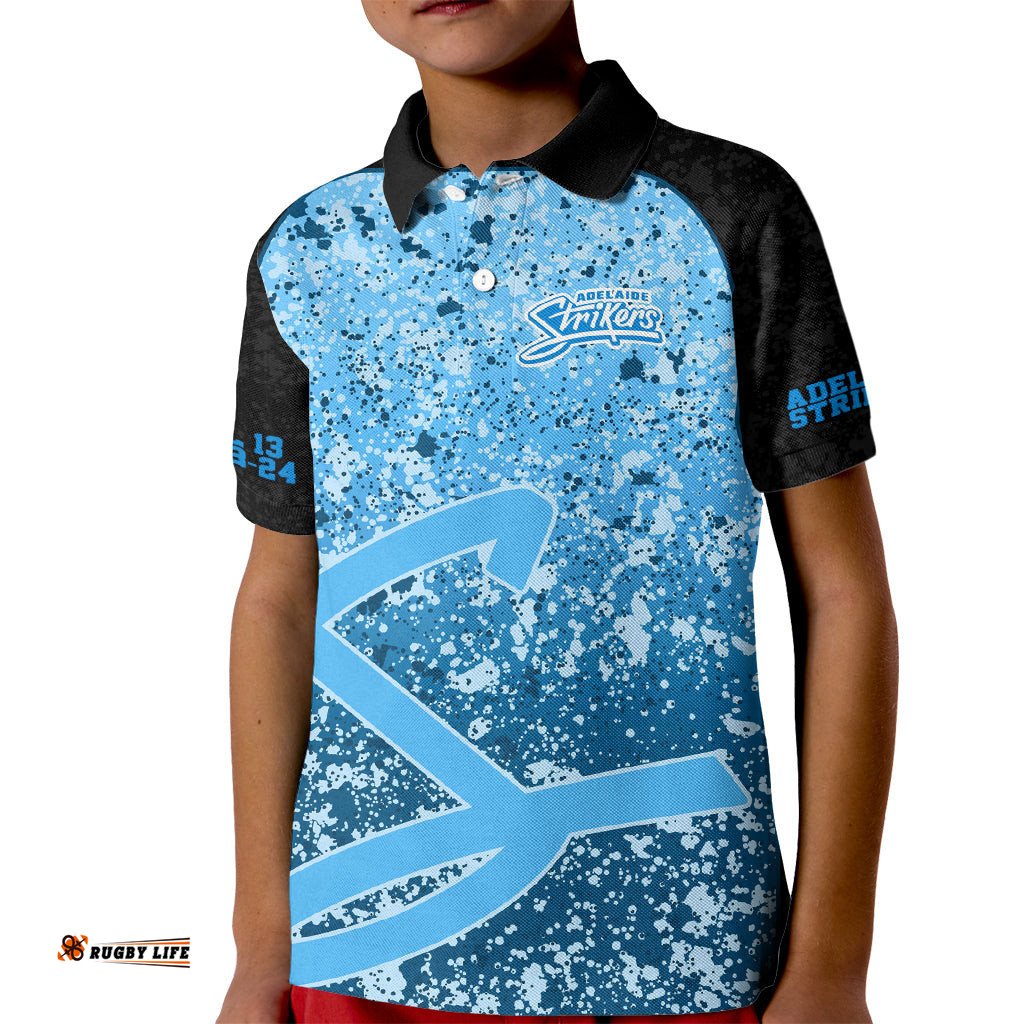 Adelaide Strikers Custom Kid Polo Shirt BBL Cricket Team 2024