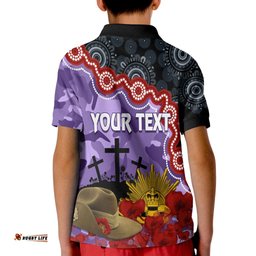 Freo Dockers Football ANZACPolo Shirt KID Aboriginal Mix Slouch Hat