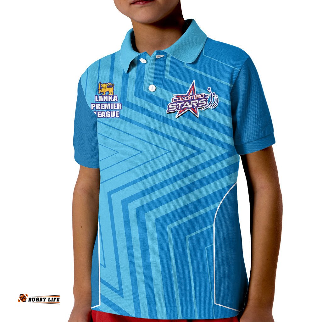 Colombo Star Cricket Kid Polo Shirt Lanka League-