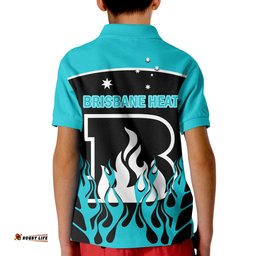 Brisbane Heat CricketPolo Shirt KID Simple Style