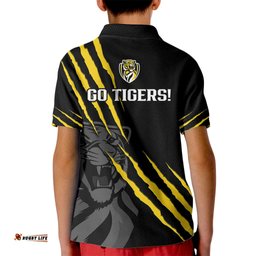 Richmond FootballKid Polo Shirt Go Tigers Sporty Style