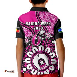 Sydney Sixers NAIDOCPolo Shirt KID Indigenous For Our Elders