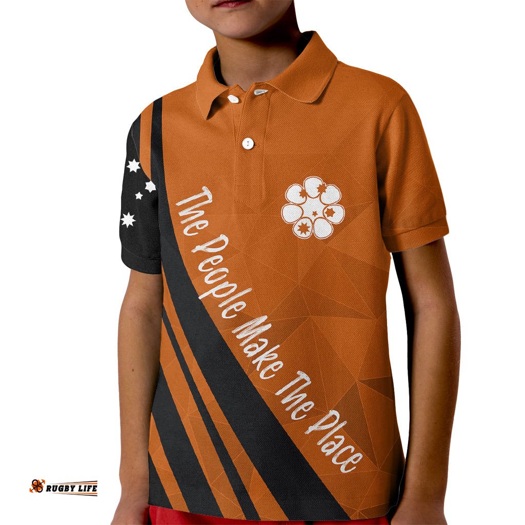 Personalised Northern Territory Day Kid Polo Shirt Basic Style