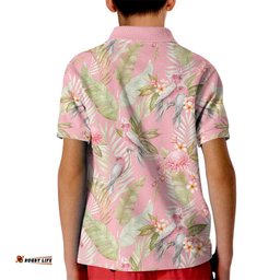 Australia Galah Cockatoo Kid Polo Shirt Eolophus Soseicapilla Couple Seamless Style LT14