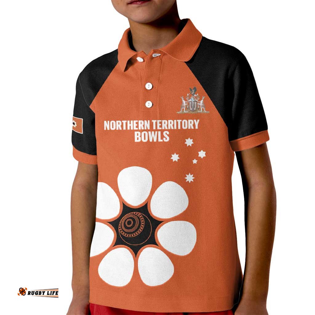 Custom Northern Territory Bowls Australia Kid Polo Shirt Go Champions Sporty Style LT14