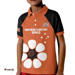 Custom Northern Territory Bowls Australia Kid Polo Shirt Go Champions Sporty Style LT14