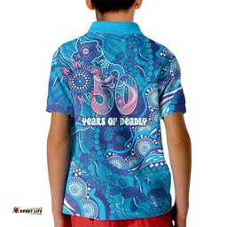 NAIDOC Week 2026 Kid Polo Shirt Turtle Dream On The Waves DT05