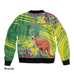 Aussie and Bloody Proud of It Bomber Jacket Happy Australia Day LT9