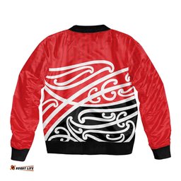All Red New Zealand Kowhai Ngutukak Bomber Jacket LT9