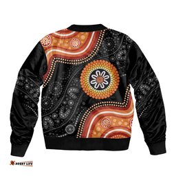 Australia Aboriginal Art Bomber Jacket Indigenous Proud LT14