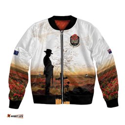 Australia And New Zealand ANZAC Day Bomber Jacket Battle Of Beersheba LT05