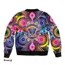 Australia Indigenous Autism Awareness Bomber Jacket Its Okay To Be Different LT05