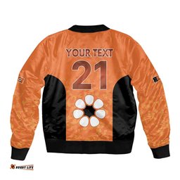 Australian Northern Territory Lawn Bowls Custom Bomber Jacket Aussie Minimalist Style LT9