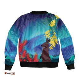 Australia Northern Lights Scenery Bomber Jacket LT7