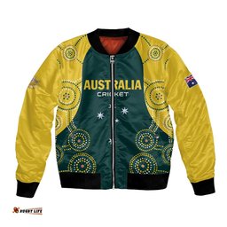 Custom Australia Cricket Bomber Jacket Aussies Champions LT01