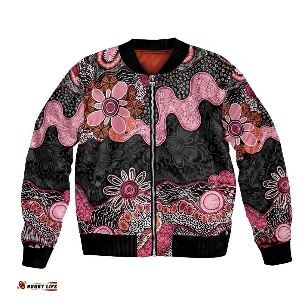Australia NAIDOC Week 2026 Bomber Jacket Aboriginal Contemporary Art LT7