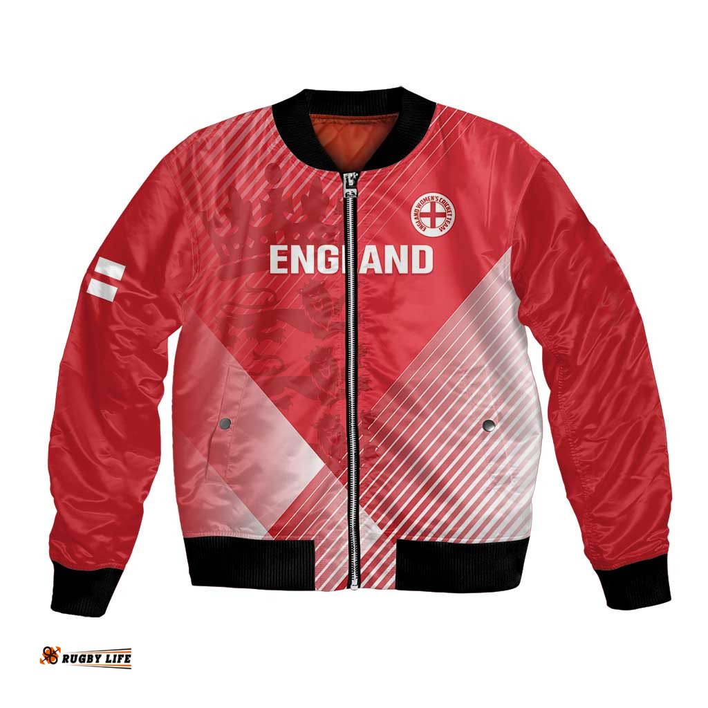 Custom England Cricket Bomber Jacket Go Champions Sporty Style LT14