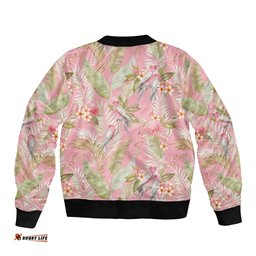 Australia Galah Cockatoo Bomber Jacket Eolophus Soseicapilla Couple Seamless Style LT14
