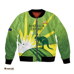 Custom Australia Cricket Bomber Jacket Go Champions Aussies LT14