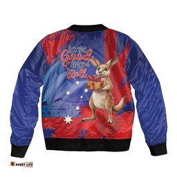 Happy Boxing Day Australia Bomber Jacket Let The Good Time Roll! LT14