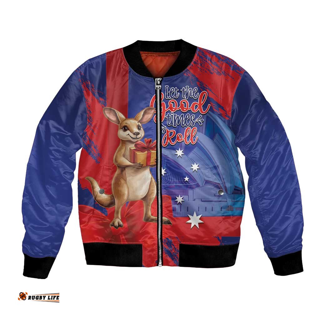 Happy Boxing Day Australia Bomber Jacket Let The Good Time Roll! LT14