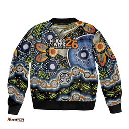 NAIDOC Deadly 50 Years Bomber Jacket Aboriginal and Torres Strait Islander LT9