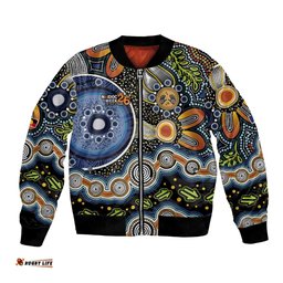 NAIDOC Deadly 50 Years Bomber Jacket Aboriginal and Torres Strait Islander LT9