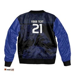 Custom Oceania Football NZ Auckland Bomber Jacket Minimal City Map Style LT9
