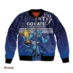 Personalised Geelong Pride Bomber Jacket Claws Out for Glory LT9