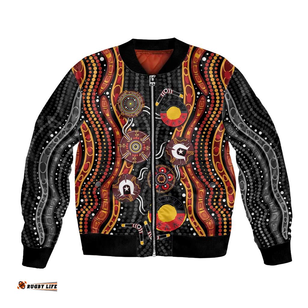 NAIDOC Week 2026 Bomber Jacket Together We Rise Together We Stay Deadly LT9