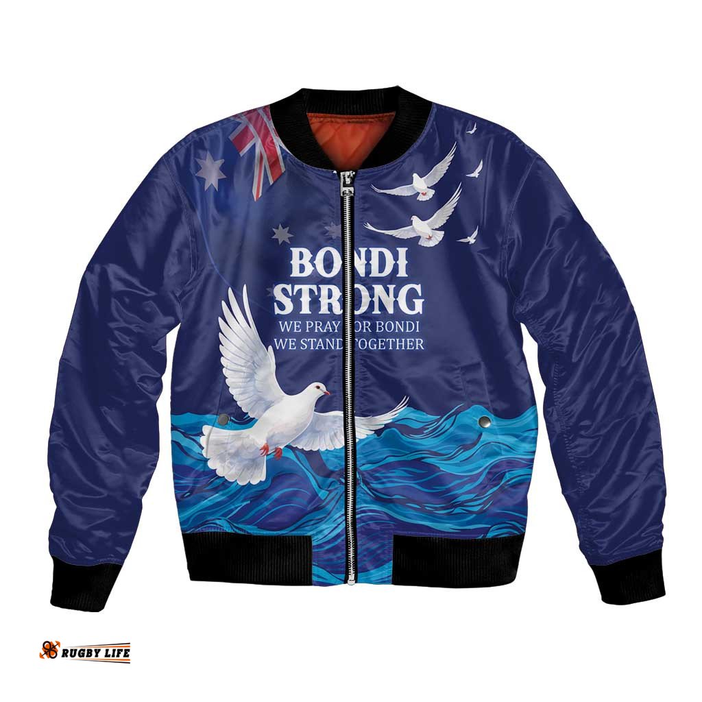 Bondi Beach Pray For Australia Personalised Bomber Jacket LT9