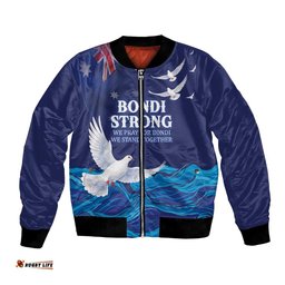 Bondi Beach Pray For Australia Personalised Bomber Jacket LT9